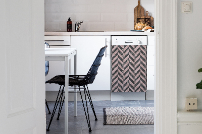 Cubierta para lavavajillas Estilo de mármol loft