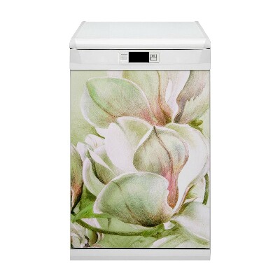 Cubierta para lavavajillas Flores de magnolia