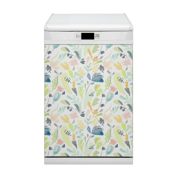 Imán decorativo para lavavajillas Flores