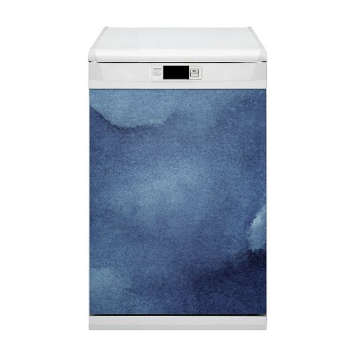 Imán decorativo para lavavajillas Abstracción azul