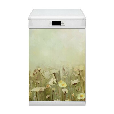 Imán decorativo para lavavajillas Flores de campo