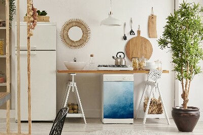 Imán decorativo para lavavajillas Olas blancas
