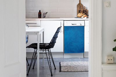 Imán decorativo para lavavajillas Fondo azul