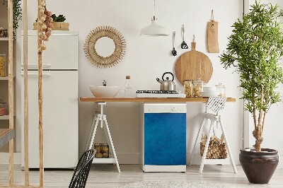 Imán decorativo para lavavajillas Fondo azul