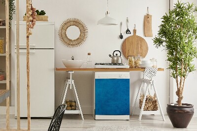 Imán decorativo para lavavajillas Fondo azul