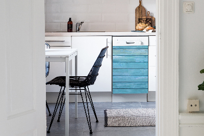 Imán decorativo para lavavajillas Tablas azules