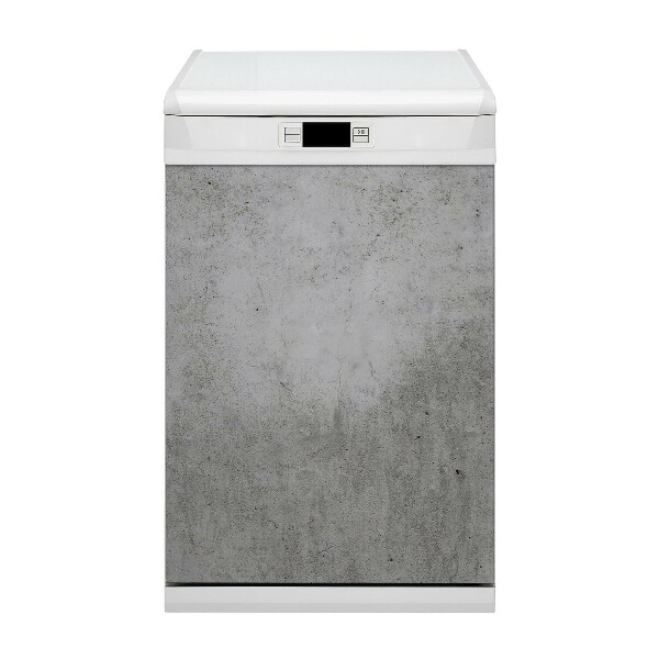 Imán decorativo para lavavajillas Motif gris concreto