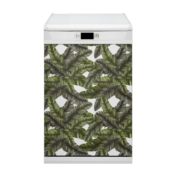 Funda magnética para lavavajillas Hojas de la jungla