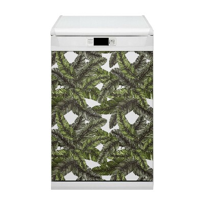 Funda magnética para lavavajillas Hojas de la jungla