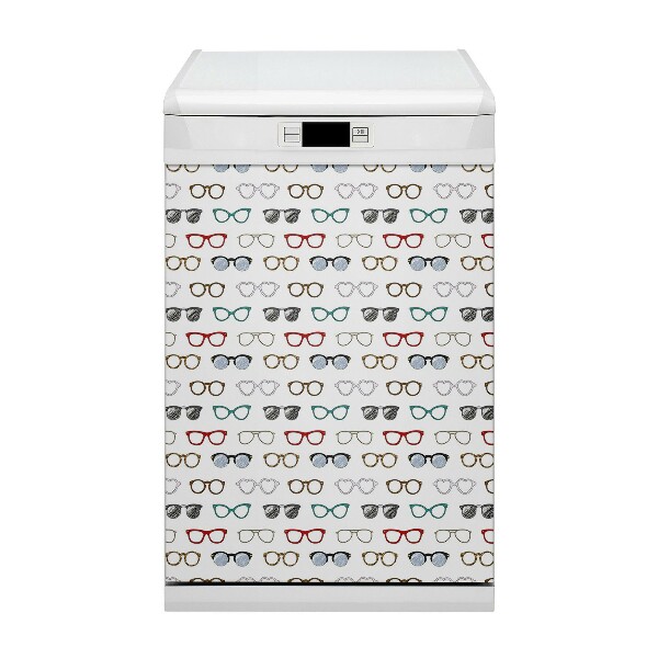 Imán decorativo para lavavajillas Gafas retro