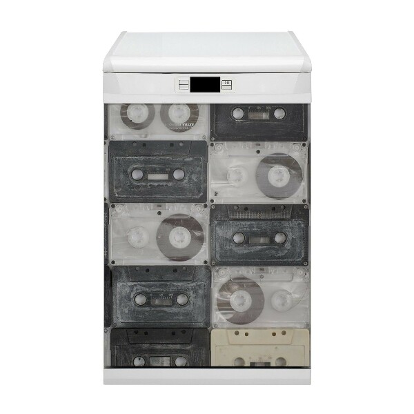 Imán decorativo para lavavajillas Viejos cassettes
