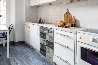 Imán decorativo para lavavajillas Viejos cassettes