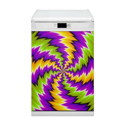 Funda magnética para lavavajillas Abstracción vórtice