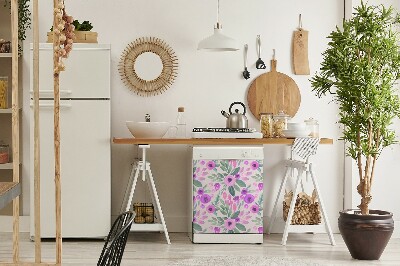 Imán decorativo para lavavajillas Patrón floral