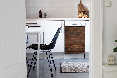 Imán decorativo para lavavajillas Tablones de madera