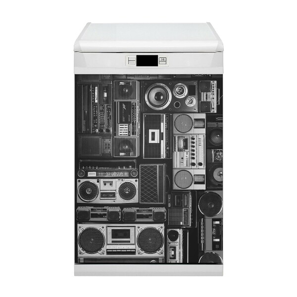 Imán decorativo para lavavajillas Old Boombox