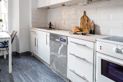 Imán decorativo para lavavajillas Mármol gris
