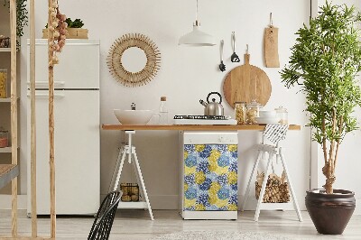 Imán decorativo para lavavajillas Flor de crisantemo