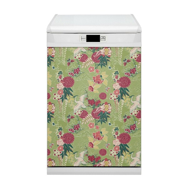 Funda magnética para lavavajillas flora y fauna