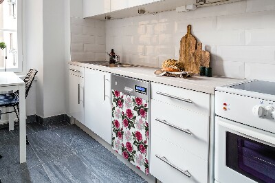 Imán decorativo para lavavajillas Rosas pintadas
