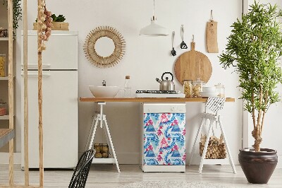 Funda magnética para lavavajillas Hojas triangulares