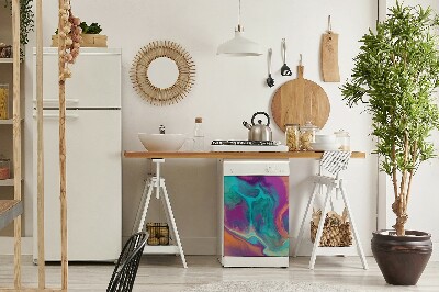Imán decorativo para lavavajillas Patrones coloridos