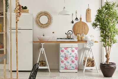 Imán decorativo para lavavajillas Flores