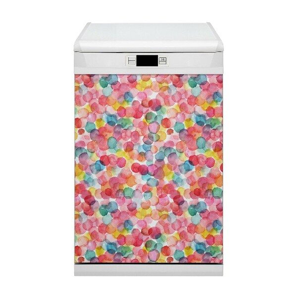 Funda magnética para lavavajillas Burbujas coloridas