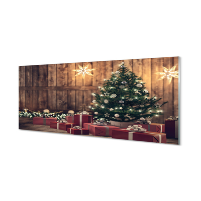 Cuadro de cristal acrílico Regalos de navidad decoración del árbol de tableros