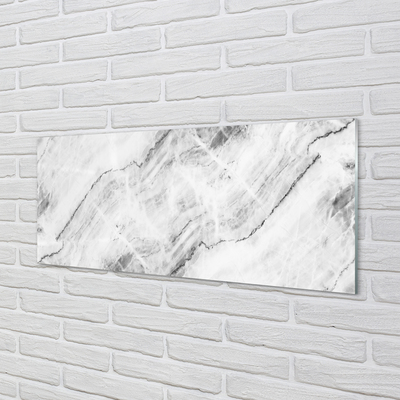 Cuadro de cristal acrílico Muro de piedra de mármol