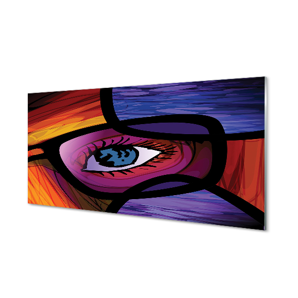 Cuadro de cristal acrílico Imagen del ojo