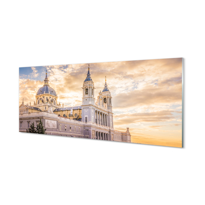 Cuadro de cristal acrílico España catedral de la puesta del sol