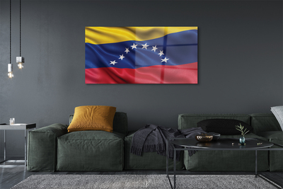 Cuadro de cristal acrílico Bandera de venezuela