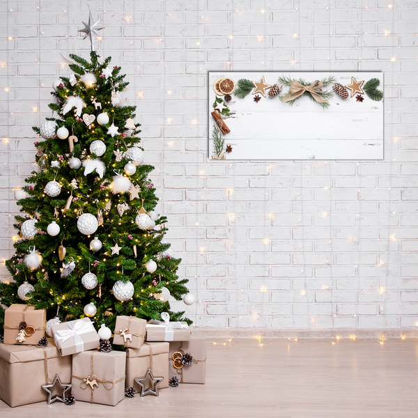 Cuadro en plexiglás Pan de Navidad de vacaciones