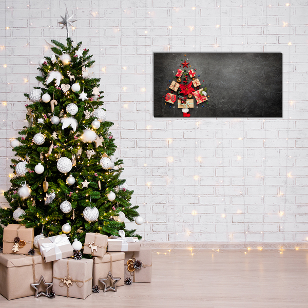 Cuadro en plexiglás Regalos de Navidad de la abstracción
