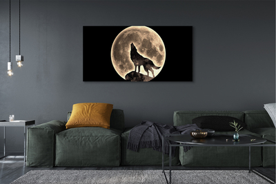 Cuadros sobre lienzo Luna de lobo
