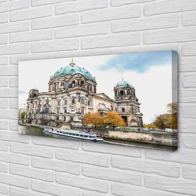 Cuadros sobre lienzo Alemania berlin río catedral