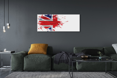 Cuadros sobre lienzo La bandera de gran bretaña