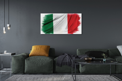 Cuadros sobre lienzo Bandera de italia