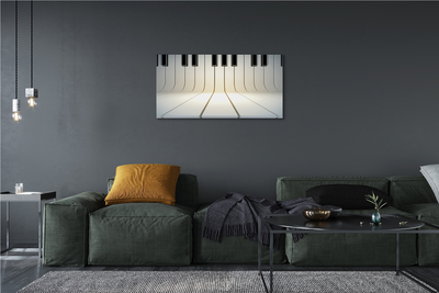 Cuadros sobre lienzo Teclas del piano