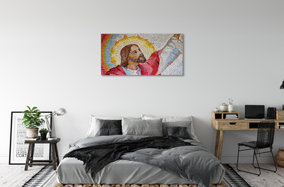 Cuadros sobre lienzo Mosaico de jesús