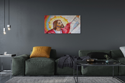 Cuadros sobre lienzo Mosaico de jesús
