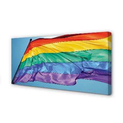 Cuadros sobre lienzo Bandera colorida