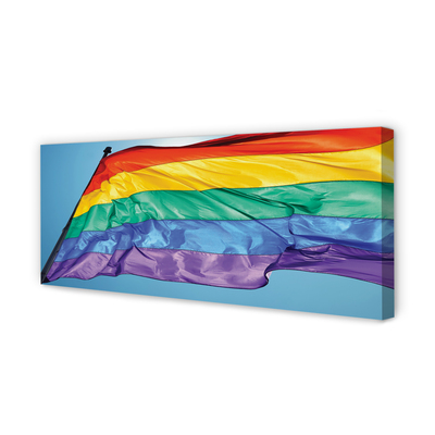 Cuadros sobre lienzo Bandera colorida
