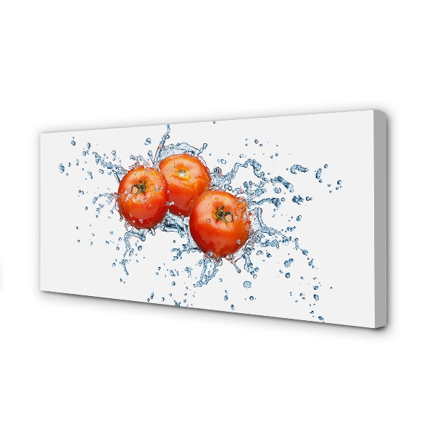 Cuadros sobre lienzo Agua tomates