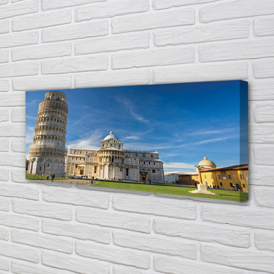 Cuadros sobre lienzo Italia torre inclinada de la catedral