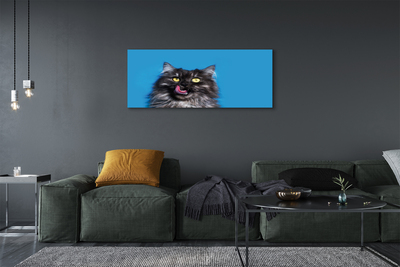 Cuadros sobre lienzo Oblizujący un gato