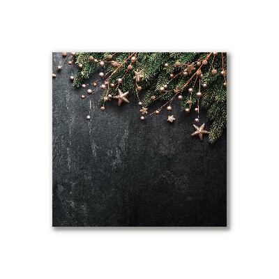 Cuadro en lienzo canvas árbol de navidad decoraciones de Navidad de la estrella