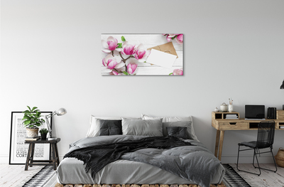 Cuadros sobre lienzo Tableros de magnolia