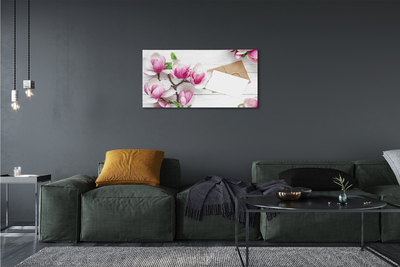 Cuadros sobre lienzo Tableros de magnolia
